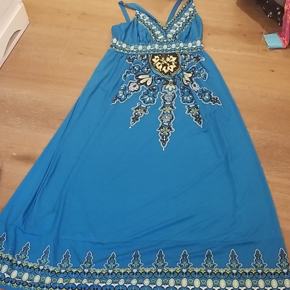 HOST PICK Stunning Maxi Dress by INC - Picture 1 of 9